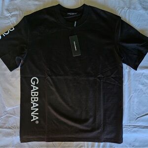 Dolce & Gabbana Black Short Sleeve Tee